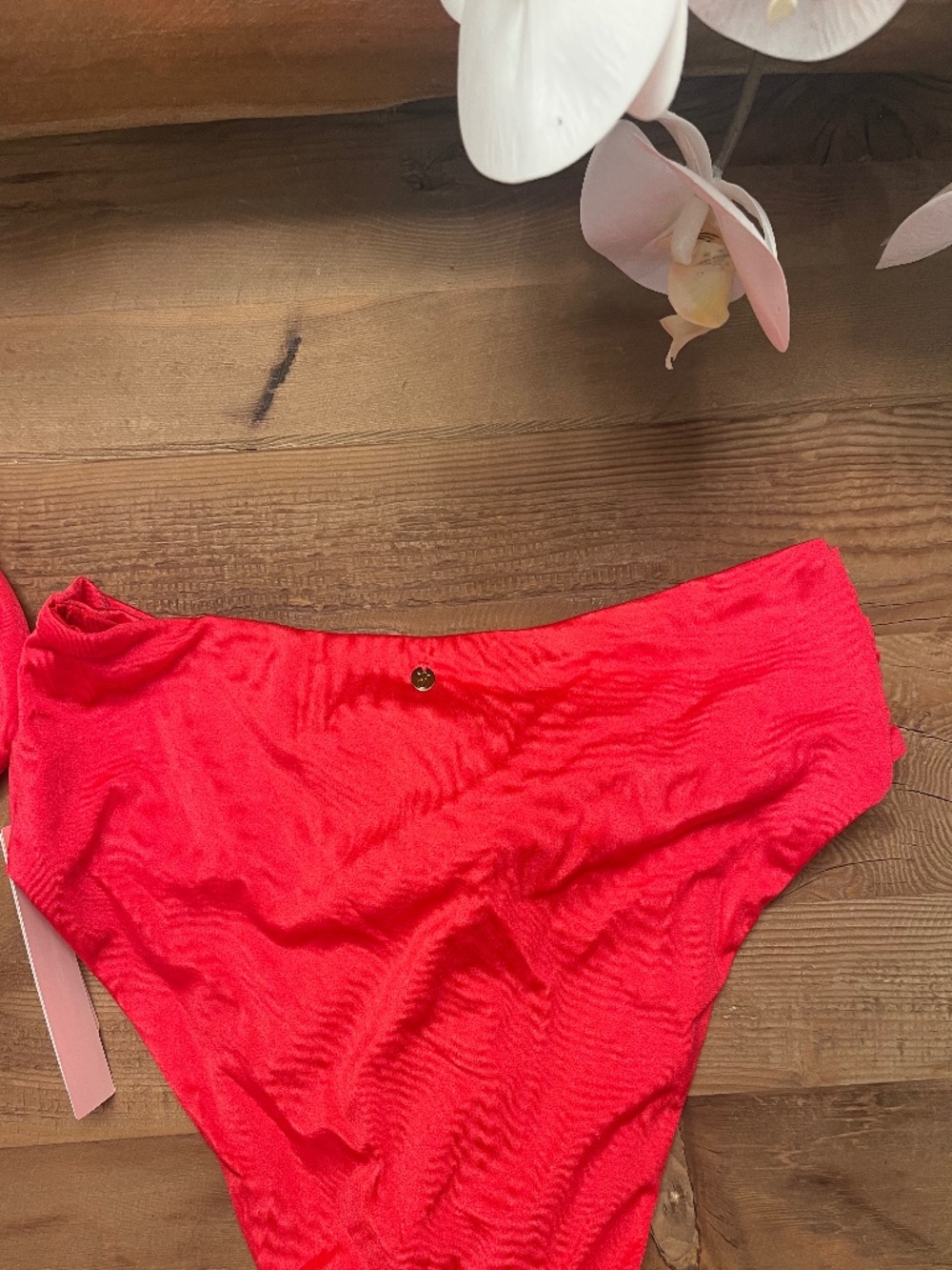 Victoria's Secret Twist Vibrant Push-Up Bikini Swim Twist Set Red NWT Beach Pool - Picture 4 of 8